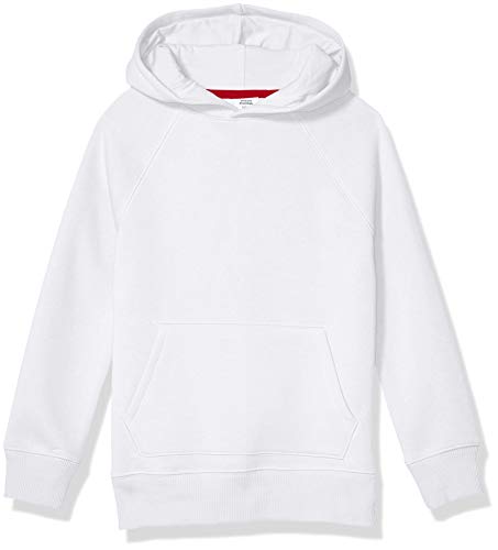 Amazon Essentials Pullover Hoodie Sweatshirt Fashion, Blanco, Medium