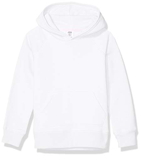 Amazon Essentials Pullover Hoodie Sweatshirt Fashion, Blanco, S