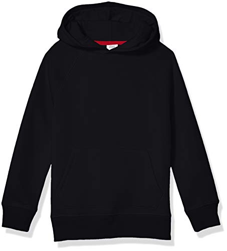 Amazon Essentials Pullover Hoodie Sweatshirt Fashion, Negro, 24 meses