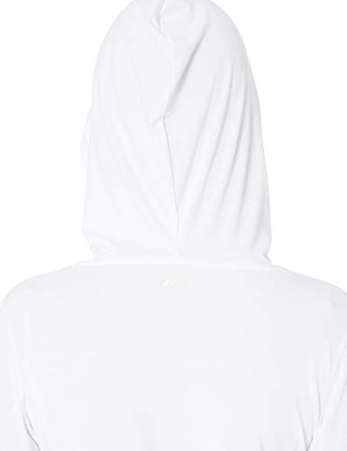 Amazon Essentials Studio Long-Sleeve Cross-Front Hoodie Athletic, Blanco, US S (EU S - M)