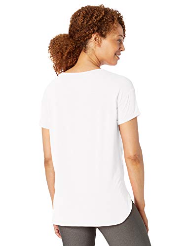 Amazon Essentials Studio Relaxed-Fit Crewneck T-Shirt Fashion-t-Shirts, Blanco, Large