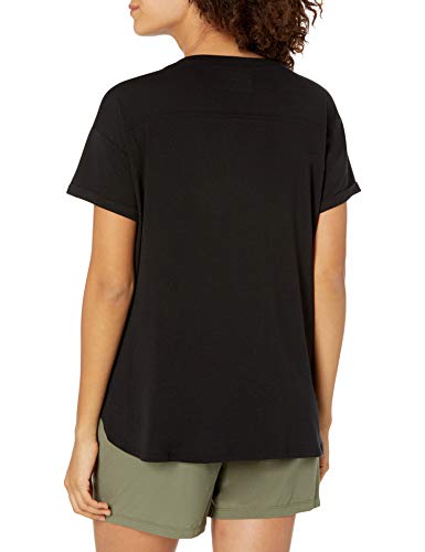 Amazon Essentials Studio Relaxed-Fit Crewneck T-Shirt fashion-t-shirts, Negro, Medium Amazon Essentials Studio Relaxed-Fit Crewneck T-Shirt fashion-t-shirts, Negro, Medium