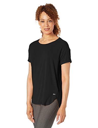 Amazon Essentials Studio Relaxed-Fit Crewneck T-Shirt fashion-t-shirts, Negro, Medium