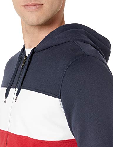 Amazon Essentials Sudadera con Capucha y Cremallera Completa fashion-sweatshirts, blanco, borgoña, azul marino (Burgundy/White/Navy), US S (EU S) Amazon Essentials Sudadera con Capucha y Cremallera Completa fashion-sweatshirts, blanco, borgoña, azul marino (Burgundy/White/Navy), US S (EU S)
