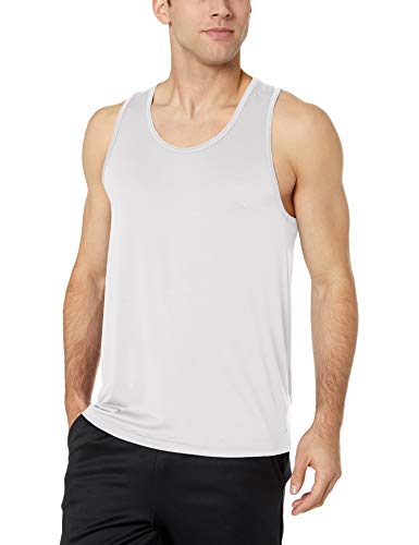Amazon Essentials Tech Stretch Tank Athletic-Shirts, Blanco, US (EU XS)