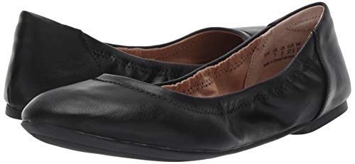 Amazon Essentials – Zapatos planos para mujer, Negro, 6.5 B US (EU 37)