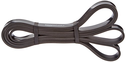 AmazonBasics - Banda elástica de resistencia y dominadas, 13,6 a 27,2 kg (1,9 cm de ancho)