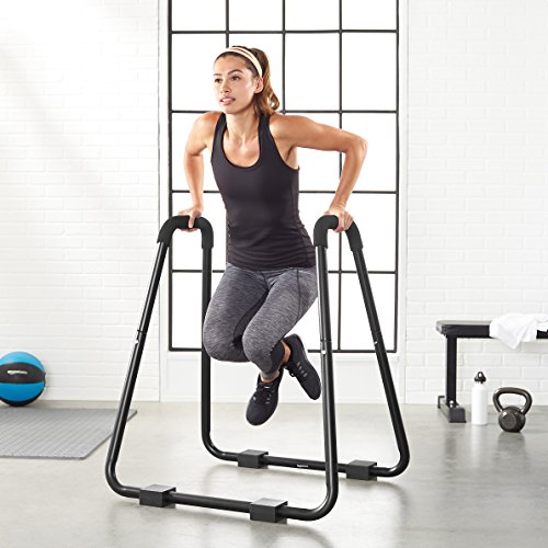 AmazonBasics - Barra de dominadas, ideal para fitness, 87 x 82,5 x 97,5 cm, negro AmazonBasics - Barra de dominadas, ideal para fitness, 87 x 82,5 x 97,5 cm, negro