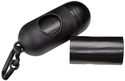 AmazonBasics - Bolsas para excrementos de perro con dispensador y clip para correa (600 bolsas)