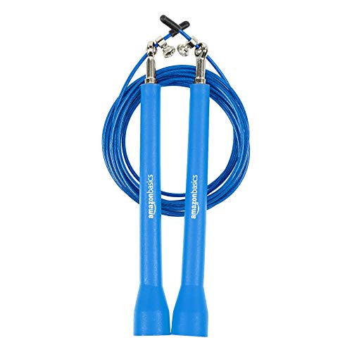 AmazonBasics - Comba de plástico prémium, color azul AmazonBasics - Comba de plástico prémium, color azul