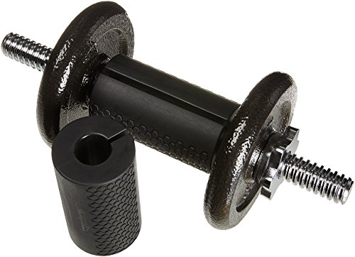 AmazonBasics - Empuñaduras gruesas para pesas y mancuernas, Extragrande AmazonBasics - Empuñaduras gruesas para pesas y mancuernas, Extragrande