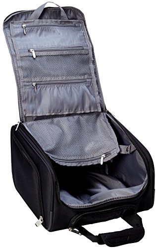 AmazonBasics - Equipaje para llevar bajo el asiento, Negro