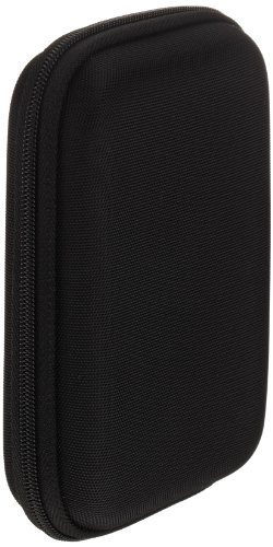 AmazonBasics - Funda de disco duro, color negro y naranja