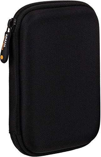 AmazonBasics - Funda de disco duro, color negro y naranja AmazonBasics - Funda de disco duro, color negro y naranja