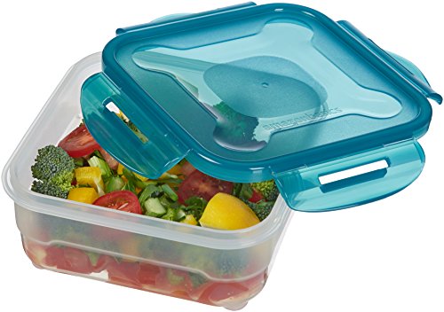 AmazonBasics: Juego de almacenamiento de comida de 3 unidades, 3 x 0,80 L AmazonBasics: Juego de almacenamiento de comida de 3 unidades, 3 x 0,80 L