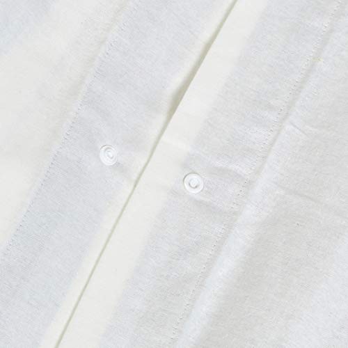 AmazonBasics - Juego de cama de franela con funda nórdica - 135 x 200 cm/50 x 80 cm x 1, Rayas grises AmazonBasics - Juego de cama de franela con funda nórdica - 135 x 200 cm/50 x 80 cm x 1, Rayas grises