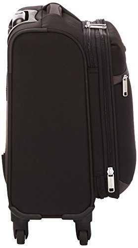 AmazonBasics - Maleta blanda con ruedas giratorias, 47 cm, para equipaje de mano, Negro AmazonBasics - Maleta blanda con ruedas giratorias, 47 cm, para equipaje de mano, Negro