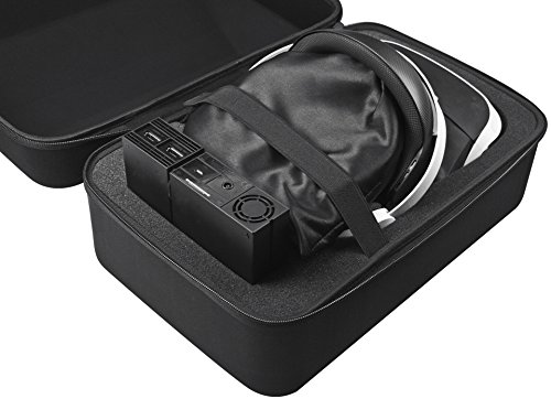 AmazonBasics - Maletín de transporte para casco y accesorios para PlayStation VR, Negro AmazonBasics - Maletín de transporte para casco y accesorios para PlayStation VR, Negro