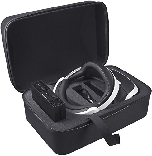 AmazonBasics - Maletín de transporte para casco y accesorios para PlayStation VR, Negro AmazonBasics - Maletín de transporte para casco y accesorios para PlayStation VR, Negro