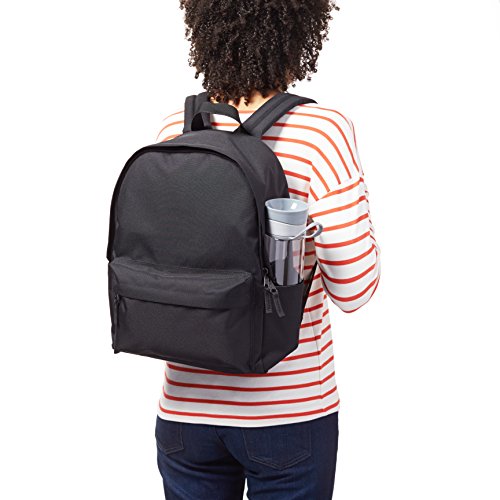 AmazonBasics, Mochila de estilo clásico, Negro