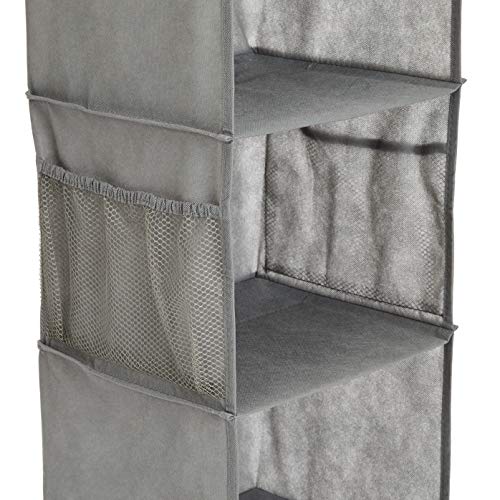 AmazonBasics - Organizador colgante con alambres y bolsillos de 6 niveles AmazonBasics - Organizador colgante con alambres y bolsillos de 6 niveles
