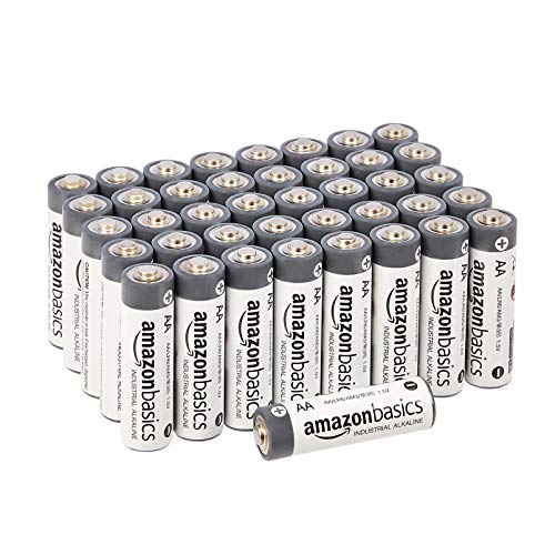 AmazonBasics - Pilas alcalinas AA de uso industrial (40 unidades) AmazonBasics - Pilas alcalinas AA de uso industrial (40 unidades)