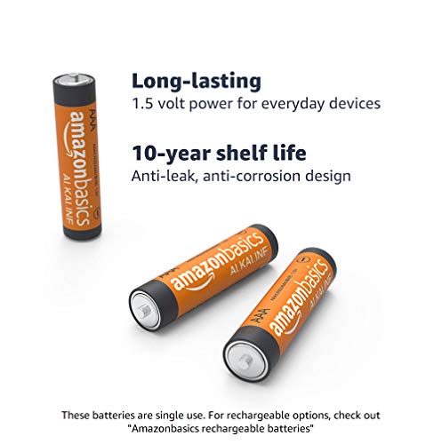 AmazonBasics - Pilas alcalinas AAA de 1,5 voltios, gama Performance, paquete de 100 (el aspecto puede variar) AmazonBasics - Pilas alcalinas AAA de 1,5 voltios, gama Performance, paquete de 100 (el aspecto puede variar)