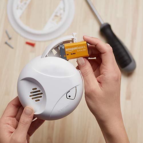AmazonBasics - Pilas alcalinas de 9 voltios, gama Everyday, paquete de 8 (el aspecto puede variar) AmazonBasics - Pilas alcalinas de 9 voltios, gama Everyday, paquete de 8 (el aspecto puede variar)