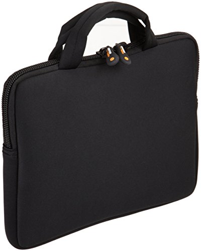 AmazonBasics Sacoche en néoprène avec poignée pour Netbook de 7 à 10 pouces Noir