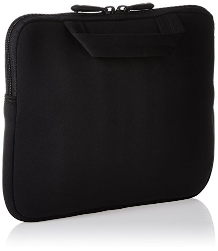 AmazonBasics Sacoche en néoprène avec poignée pour Netbook de 7 à 10 pouces Noir