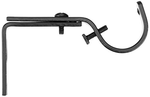 AmazonBasics - Set de 2 soportes ajustables de pared - Negro AmazonBasics - Set de 2 soportes ajustables de pared - Negro
