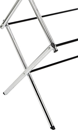 AmazonBasics - Tendedero plegable, cromado AmazonBasics - Tendedero plegable, cromado