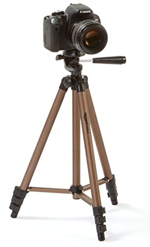 AmazonBasics – Trípode ligero para cámara con funda, de 41,91 a 127 cm