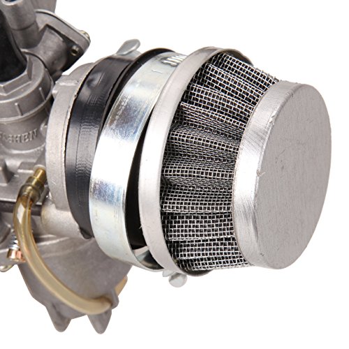 Ambienceo 49CC Mini Moto 2 Stroke Engine Carb Pullstart - Filtro de aire Head Mini Motor Dirt Bike Quad Pocket Bike Bike Ambienceo 49CC Mini Moto 2 Stroke Engine Carb Pullstart - Filtro de aire Head Mini Motor Dirt Bike Quad Pocket Bike Bike