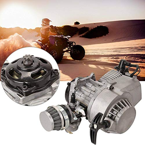 Ambienceo 49CC Mini Moto 2 Stroke Engine Carb Pullstart - Filtro de aire Head Mini Motor Dirt Bike Quad Pocket Bike Bike Ambienceo 49CC Mini Moto 2 Stroke Engine Carb Pullstart - Filtro de aire Head Mini Motor Dirt Bike Quad Pocket Bike Bike