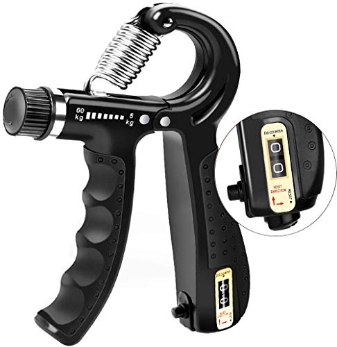 AMBITO Ejercitador de manos, Fortalecedores de mano mancuernas con dedos para fortalecer la muñeca y el agarre, entrenador de dedos con un rango de 5 kg - 60 kg AMBITO Ejercitador de manos, Fortalecedores de mano mancuernas con dedos para fortalecer la muñeca y el agarre, entrenador de dedos con un rango de 5 kg - 60 kg