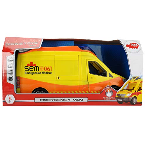 Ambulancia SEM de 34cm con luz y sonido (Dickie 1166002)