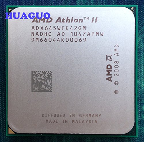 AMD Athlon II X4 645 ADX645 Procesador de CPU cuádruple núcleo de 3,1 GHz ADX645WFK42GM Socket AM3 AMD Athlon II X4 645 ADX645 Procesador de CPU cuádruple núcleo de 3,1 GHz ADX645WFK42GM Socket AM3