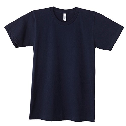 Amereican Apparel - Camiseta lisa básica de algodón super suave de manga corta Unisex hombre mujer (Mediana (M)/Blanco)