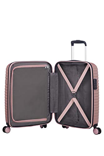 American Tourister Aero Racer Spinner 55 - 2,5 Kg Equipaje de mano, 37 liters, Rosa (Rose Pink)