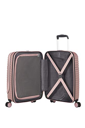 American Tourister Aero Racer - Spinner 55 - Frontloader, Maleta con Ruedas (55 cm), Rose Pink (Rosa) - 121750/7475