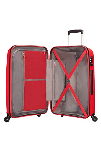 American Tourister - Bon Air - Spinner Maleta 75 cm, 91 L, Rojo (Magma Red)