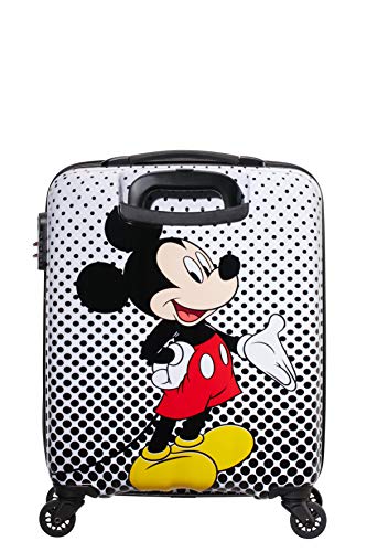 American Tourister Disney Legends Spinner S Equipaje de Mano Infantil, 55 cm, 36 L, Multicolor (Mickey Mouse Polka Dot) American Tourister Disney Legends Spinner S Equipaje de Mano Infantil, 55 cm, 36 L, Multicolor (Mickey Mouse Polka Dot)