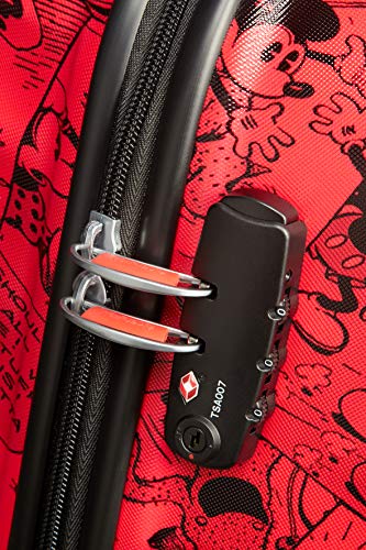 American Tourister Disney Wavebreaker - Maleta Infantil, Spinner L (77 cm - 96 L), Multicolor (Mickey Comics Red) American Tourister Disney Wavebreaker - Maleta Infantil, Spinner L (77 cm - 96 L), Multicolor (Mickey Comics Red)