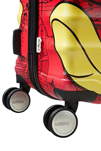 American Tourister Disney Wavebreaker - Maleta Infantil, Spinner L (77 cm - 96 L), Multicolor (Mickey Comics Red)