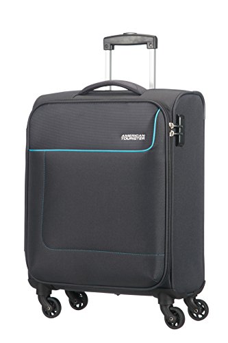 American Tourister - Funshine - Spinner Equipaje de mano 55 cm, 36 L, gris (Sparkling Graphite) American Tourister - Funshine - Spinner Equipaje de mano 55 cm, 36 L, gris (Sparkling Graphite)
