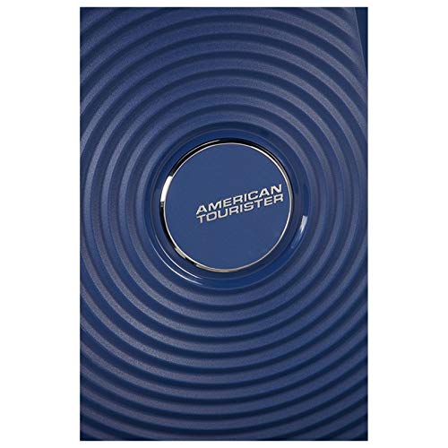 American Tourister - Soundbox Spinner Expandible, 77cm, 97/110 L - 4.2 KG, Azul (Midnight Navy)