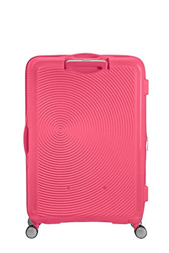 American Tourister Soundbox - Spinner Large Expandable Maleta, 77 cm, 110 Liters, Rosa (Hot Pink)