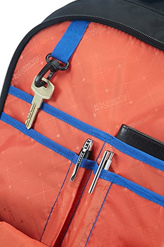 American Tourister Urban Groove - 15.6 Pulgadas Mochila para Portátil, 47 cm, 27 L, Negro (Black/Blue) American Tourister Urban Groove - 15.6 Pulgadas Mochila para Portátil, 47 cm, 27 L, Negro (Black/Blue)