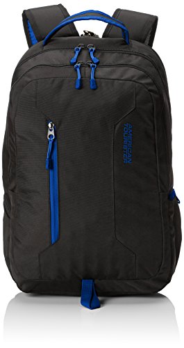 American Tourister Urban Groove - 15.6 Pulgadas Mochila para Portátil, 47 cm, 27 L, Negro (Black/Blue)